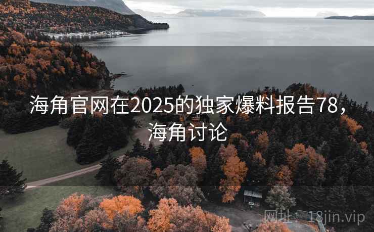 海角官网在2025的独家爆料报告78，海角讨论